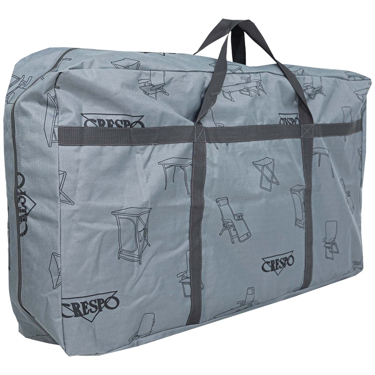 1162749 Luxury carry bag for reclining chairs. Made of 600 D Polyester and fitted with a zip and strong anchor straps.