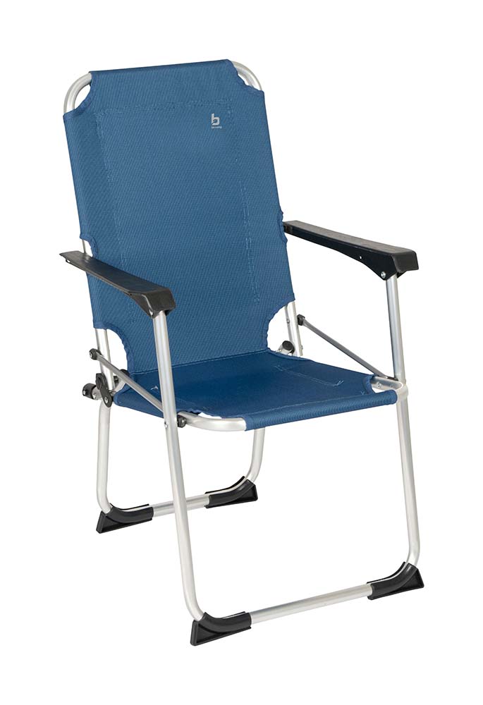 1211931 "Een zeer compacte klapstoel voor kinderen. Een stoel waarbij stijl, comfort en functionaliteit worden gecombineerd. Voorzien van een sterke 600 denier polyester stof en een lichtgewicht aluminium frame. Daarnaast is deze stoel voorzien van extra stabilisatoren en een 'safety-lock' tegen ongewenst inklappen. Compact mee te nemen (ingeklapt lxbxh): 51x45x6,5 centimeter. Zithoogte: 33 cm. Zitdiepte: 36 cm. Zitbreedte: 37 cm. Ruglengte: 48 cm. Maximale belasting: 80 kilogram."