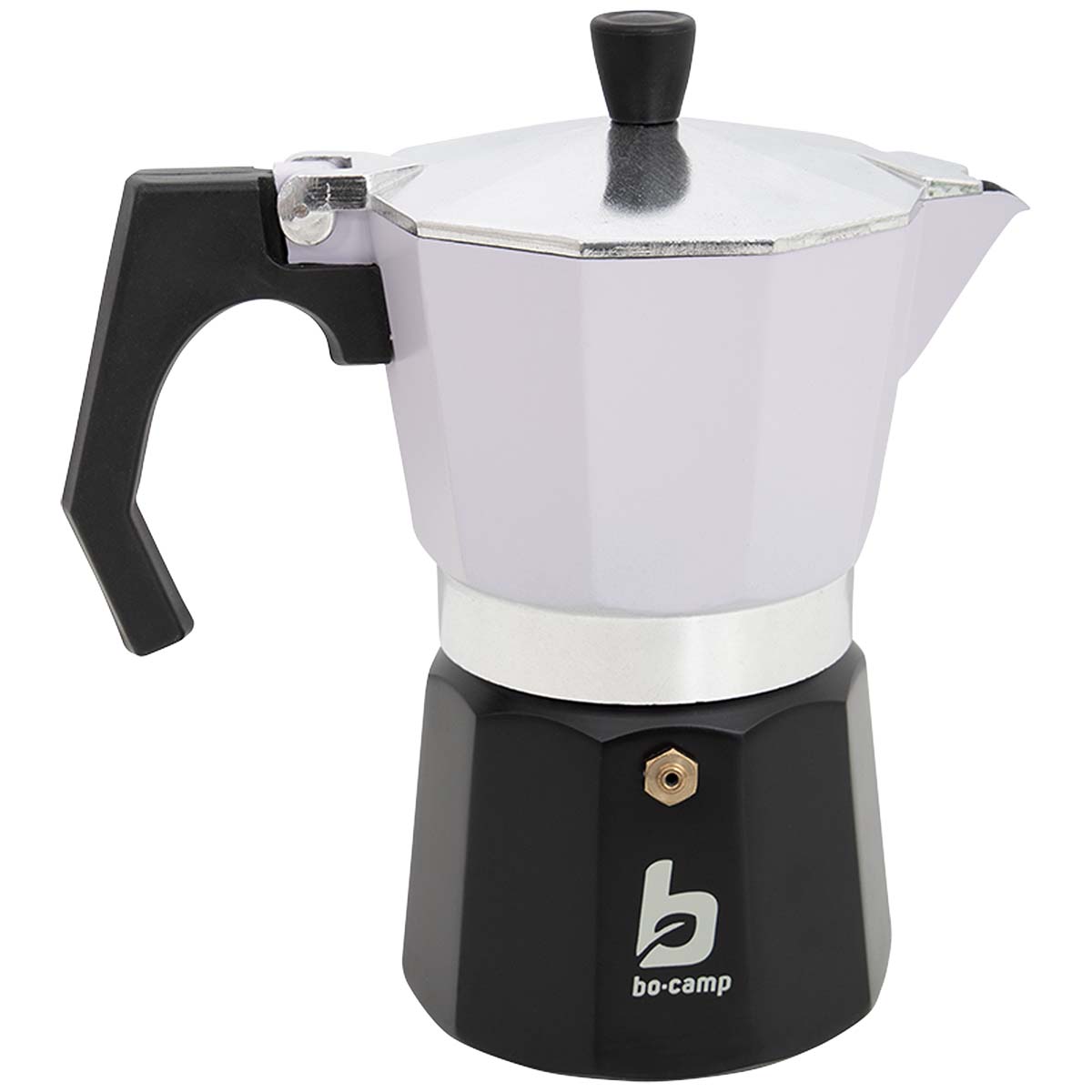 2200526 Een hippe aluminium koffiezetter met een kleurrijke look. Deze espresso maker is goed voor 6 kopjes koffie. Met deze percolator kan er binnen enkele minuten een kop koffie worden gezet. Vul het onderstel met water en daarboven in het houdertje komt het koffiepoeder. Wanneer het water aan de kook raakt, ontstaat er een heerlijke kop koffie. Bovendien voorzien van een handige schenktuit.
