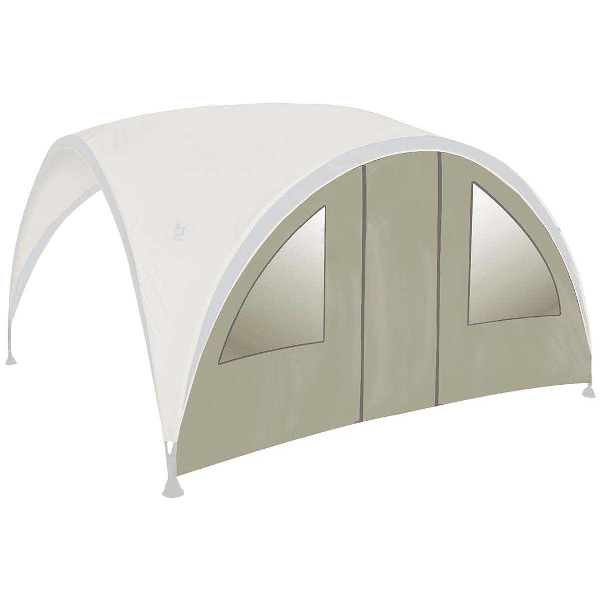 4472220 Bo-Camp - Sidewall - Party Shelter - Polyester - Large - With door and window