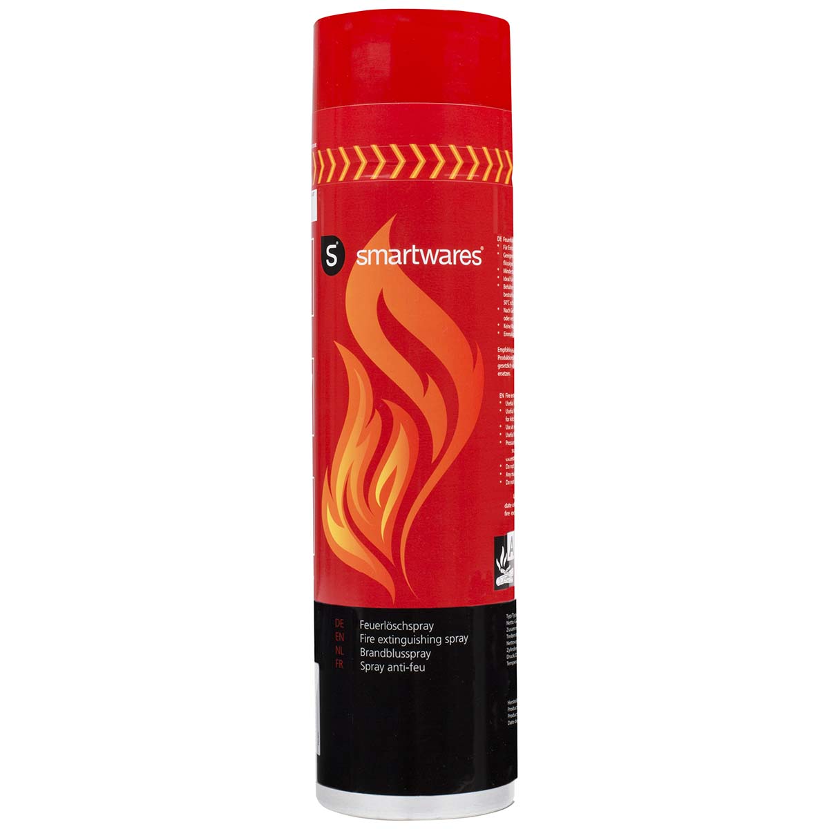 5303368 This fire extinguisher has a 600 ml capacity and is suitable for fire classes 5A, 21B and 5F. The extinguishing spray has a strong extinguishing capacity and is very easy to use. The spray is ideal for use in the kitchen because of its fat-extinguishing ability.