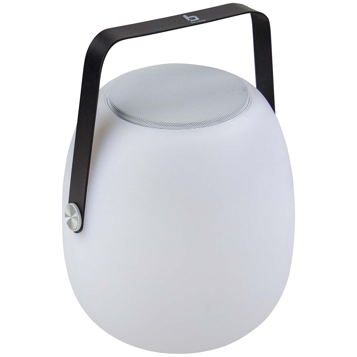 5818613 Een sfeervolle oplaadbare tafellamp met ingebouwde speaker. Zo kan je licht en geluid combineren! De lamp en speaker kunnen ook afzonderlijk van elkaar gebruikt worden. De lamp geeft een prettig licht door de warme witte LED verlichting. De ingebouwde accu kan worden opgeladen met een meegeleverde USB kabel. Ideaal voor op een tafel of kastje.